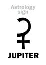 Astrology: planet JUPITER