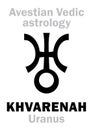 Astrology: planet KHVARENAH / Pharn (Uranus)