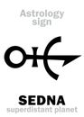 Astrology: planet SEDNA