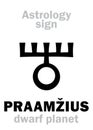 Astrology: PRAAMZIUS (superdistant dwarf planet)