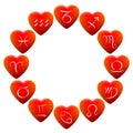 Astrology Signs Hearts