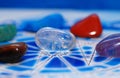 Astrology and stones Royalty Free Stock Photo