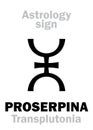 Astrology: supreme planet PROSERPINA