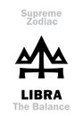 Astrology: Supreme Zodiac: LIBRA (The Scales / The Balance)