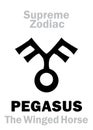 Astrology: Supreme Zodiac: PEGASUS (The Winged Horse) ÃÂ«Volucer EquusÃÂ»