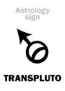 Astrology: TRANSPLUTO (planet)