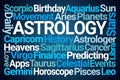 Astrology Word Cloud