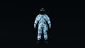Astronaut Advanced Crew Escape Suit with Black Visor and White Spacesuit with Neutral Light Blue Diffused lighting