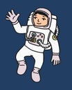 Astronaut cartoon