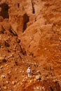 Astronaut exploring mars, concept