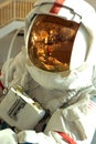 Astronaut helmet and face shield - closeup