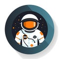 Astronaut Icon. Generative ai