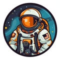 Astronaut Icon. Generative ai