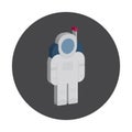 Astronaut Isometric vector icon which can easily modify or edit