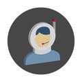 Astronaut Isometric vector icon which can easily modify or edit