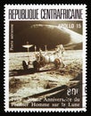 Astronaut with lunar Rover, 20 Anniversary Of The First Manned L