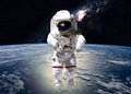 Astronaut in outer space