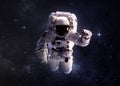 Astronaut in outer space