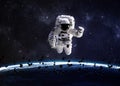 Astronaut in outer space