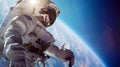 Astronaut Outer Space Exploration Concept Royalty Free Stock Photo