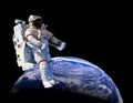 Astronaut, Outer Space Walk, Earth