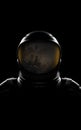 Astronaut dark portrait