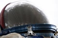 Astronaut space helmet close up Royalty Free Stock Photo