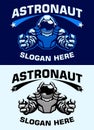 Astronaut star Sport and esport Logo Style