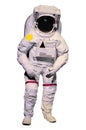 Astronaut suit on white background