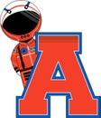 A is for Astronaut Royalty Free Stock Photo