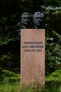 Astronauts Memorial in Science Park Albert Einstein on the Hill Telegrafenberg, Potsdam, Brandenburg Royalty Free Stock Photo