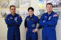 Astronauts in the Museum Royalty Free Stock Photo