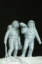 Astronauts toys plastic