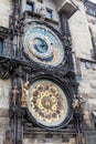 Astronimical clock in Prague, Czech Republic