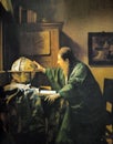 THE ASTRONOMER by Johannes Vermeer