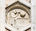 Astronomer - Renaissance Bas Relief at the Duomo of Florence