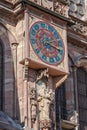 Astronomic clock, Cathedral Our Lady, Strasbourg, France Royalty Free Stock Photo