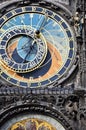 Astronomical clock Royalty Free Stock Photo