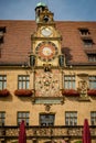 Astronomical clock invented in 1590 by.Isaak Habrecht Royalty Free Stock Photo