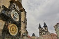 Astronomical clock. Old Town Hall. Prague. Czech Republic Royalty Free Stock Photo