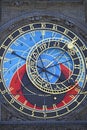 Astronomical clock in Old Town Square Prague Royalty Free Stock Photo