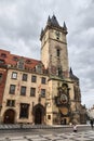 Astronomical clock in the Old Town square in Prague