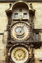 The Astronomical Clock in Prague Royalty Free Stock Photo