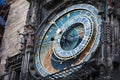 astronomical clock, Prague, Chech republic Royalty Free Stock Photo