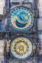 Astronomical Clock. Prague. Czech Republic Royalty Free Stock Photo