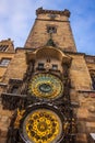 Astronomical Clock. Prague. Czech Republic Royalty Free Stock Photo