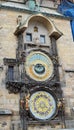 Astronomical clock in Prague, Czech Republic Royalty Free Stock Photo