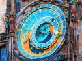 Astronomical clock in Prague, Czech Republic Royalty Free Stock Photo