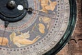 Astronomical clock on the Torrazzo tower, Cremona, Italy Royalty Free Stock Photo