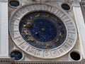 Astronomical Clock Tower in St. Mark's Square in Venice - Italy Royalty Free Stock Photo